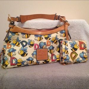 Dooney&Bourke "bee" purse and wallet