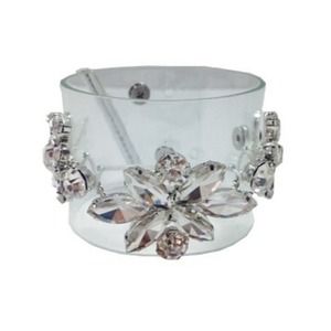 NEW Clear rhinestone cuff