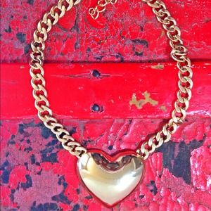 NEW Gold Heart Necklace