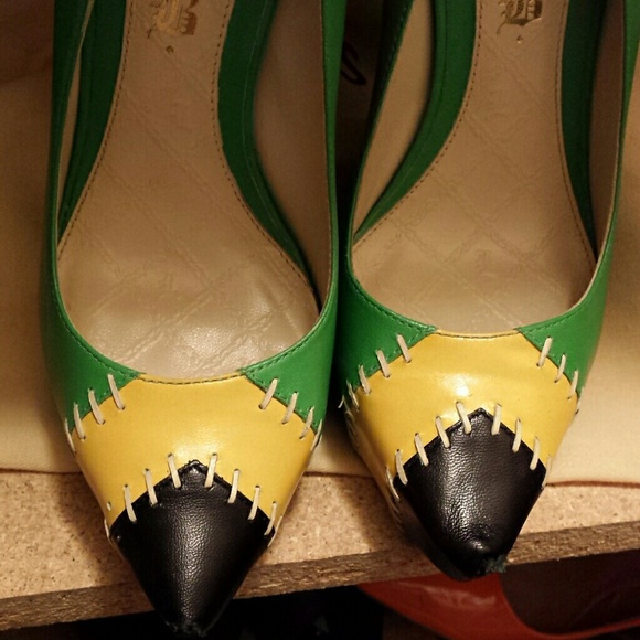 L.A.M.B. leather pumps...like new