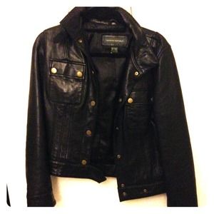 Vintage Banana Republic leather jacket