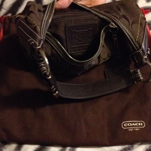 ✨REDUCED✨ small brown coach purse.