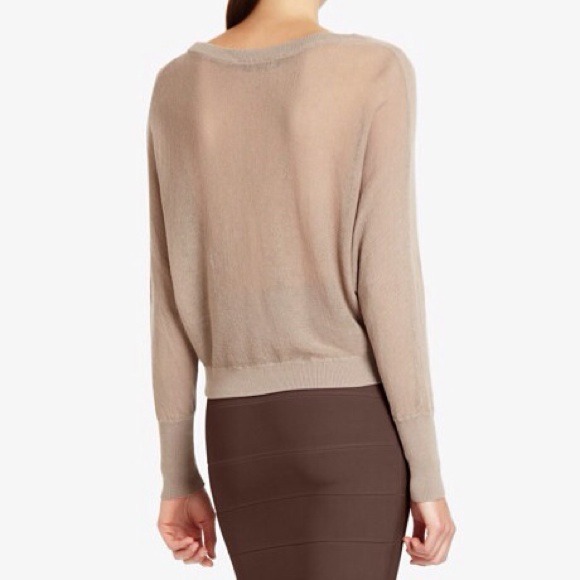 🚫Sold🚫BCBGMaxAzria Gray Camille Top - Picture 3 of 4