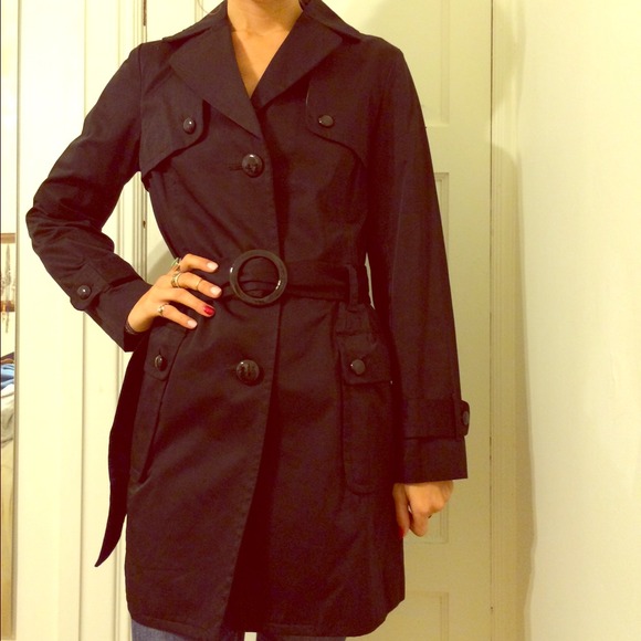 Banana republic rain trench coat
