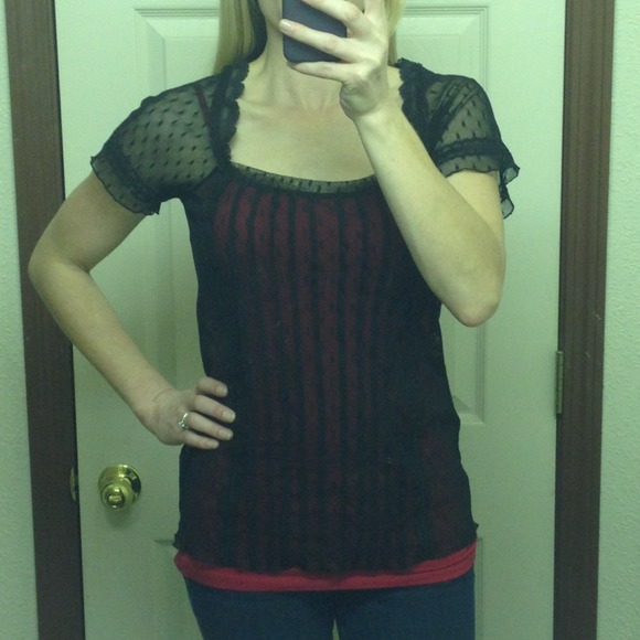 🚫SOLD🚫The Limited Lacey Top - Picture 2 of 4