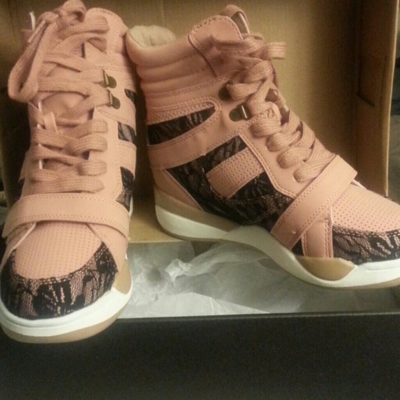 On hold****Beau+ashe wedge sneakers. Beautiful