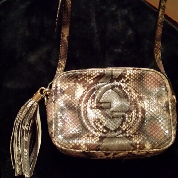 Gucci Python Disco Bag - Picture 4 of 4