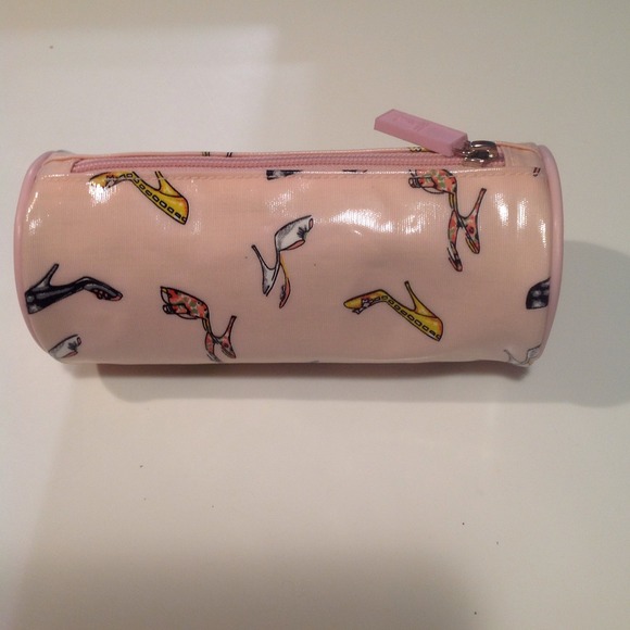 Harrods Make-up Case Purse Pink Shoes