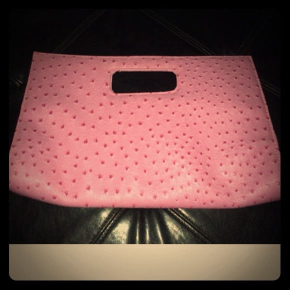 Large Pink Clutch