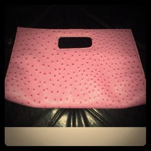 Large Pink Clutch