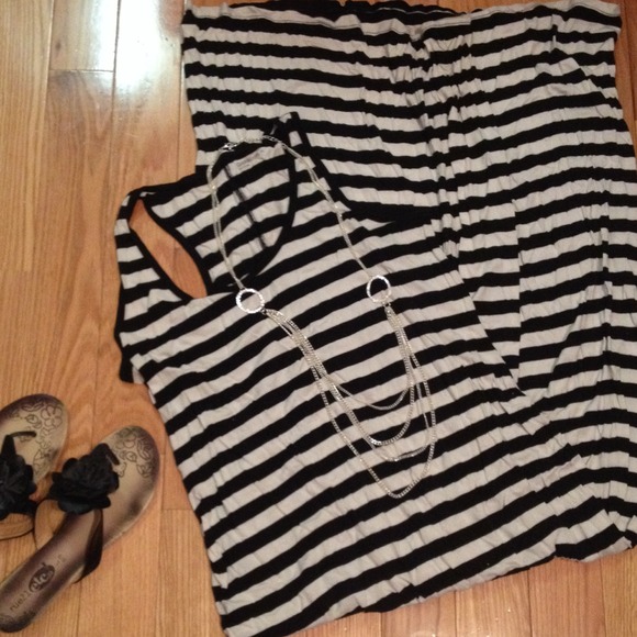 Maxi maternity dress - Picture 1 of 3