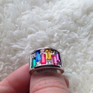 🚫SOLD🚫 Betsy Johnson multi color cocktail ring