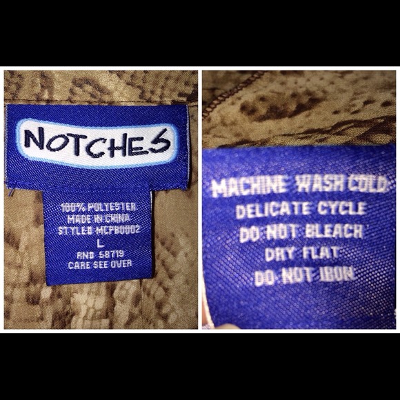 Top by NOTCHES.  Purchased at Macy's. Size Large. - Picture 3 of 4