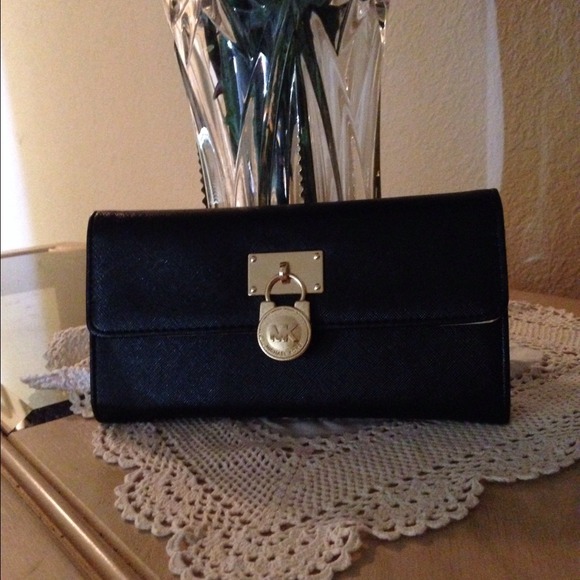 Michael kors inspired black wallet. Brand new