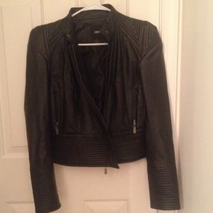 100% REAL LEATHER ASOS MOTO JACKET