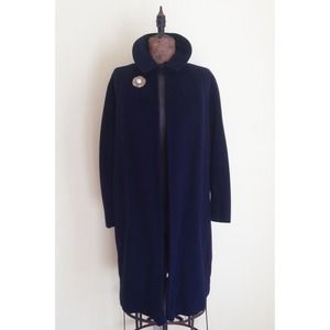 Vintage cashmere swing coat