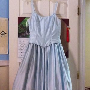 Light Blue Prom Dress