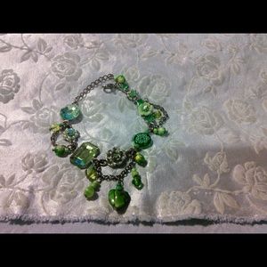 Vintage Inspired Luck of the Irish bracelet