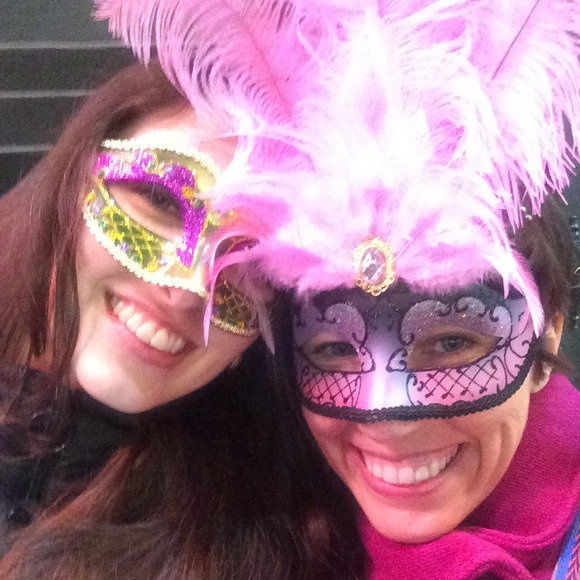 Back from vacay. Happy Mardi Gras!