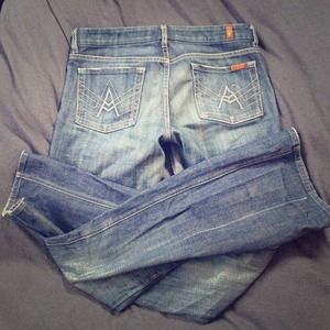 7 For All Mankind A Pocket Bootcut Jeans
