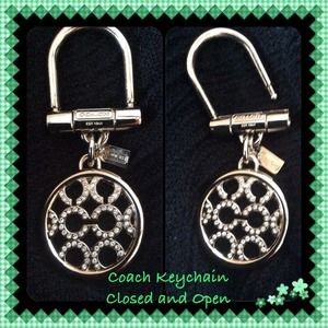 Authentic Coach Keychain
