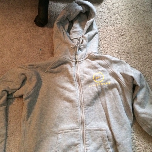 Nike Livestrong Hoodie and Pink Leggings