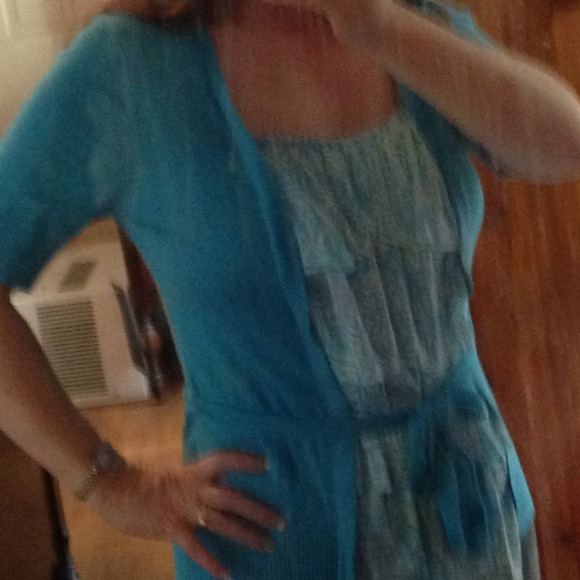 Beautiful blue shade blouse!