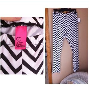 Black & White PATTERN LEGGINGS