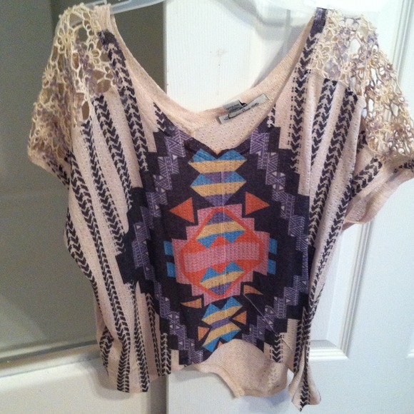 Poncho type shirt