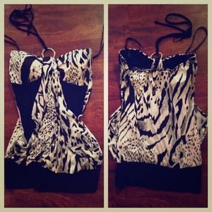 Cute Animal Print Top 🐾