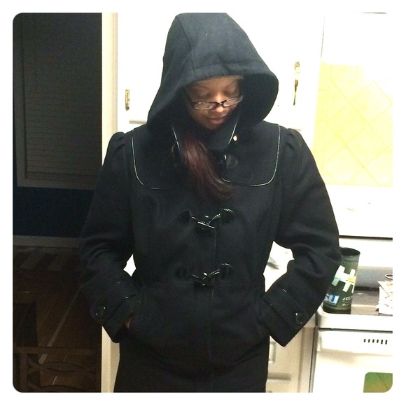 Jacket black with hood ---- On hold until Oct 2nd
