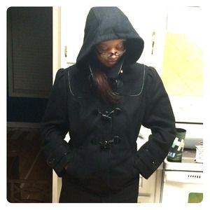 Jacket black with hood ---- On hold until Oct 2nd