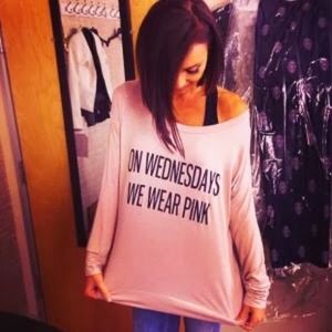 ON WEDNESDAYS WE WEAR PINK
