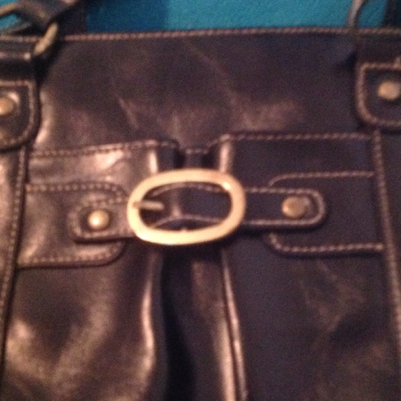 Black buckled purse - Picture 3 of 3