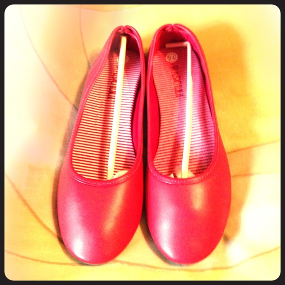 Brand New Red Flats