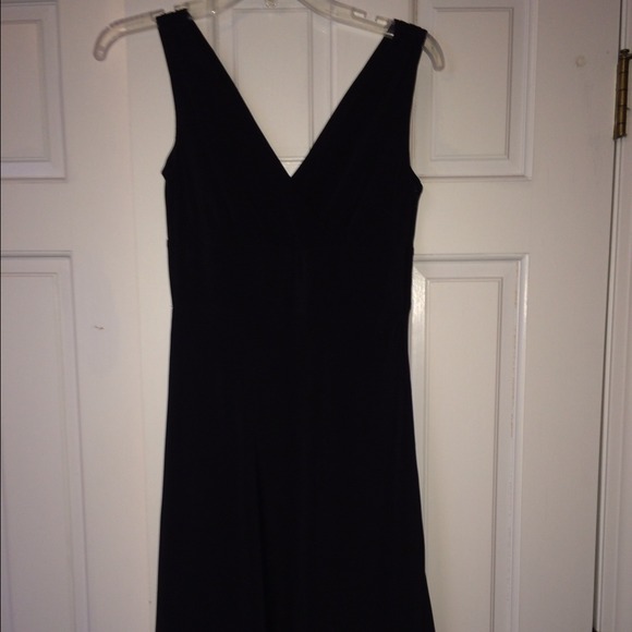 J.Crew black dress.
