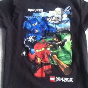 Lego spinjitzu shirt boys small