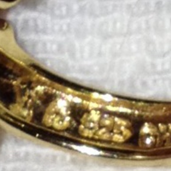 Real Diamond and Sapphire Earrings - Picture 3 of 3