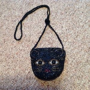😼Small Cat beaded handbag😼