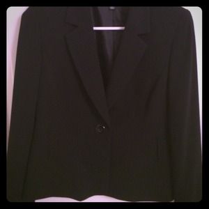 Simple Black Dress Jacket