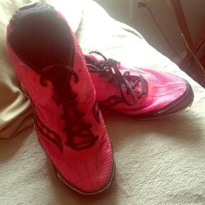 Pink & Black Track Spikes