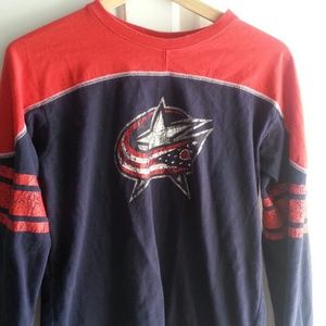 Columbus Blue Jackets long sleeve shirt