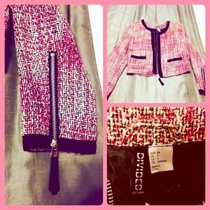 Tweed pink jacket