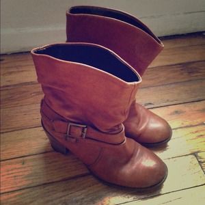 Aldo Leather Booties