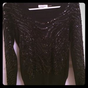 Calvin Klein sweater with sequins