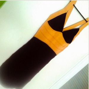 ⛔️SOLD⛔️ Bebe bandage dress size Small...