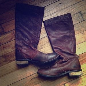 Diesel Leather Boots