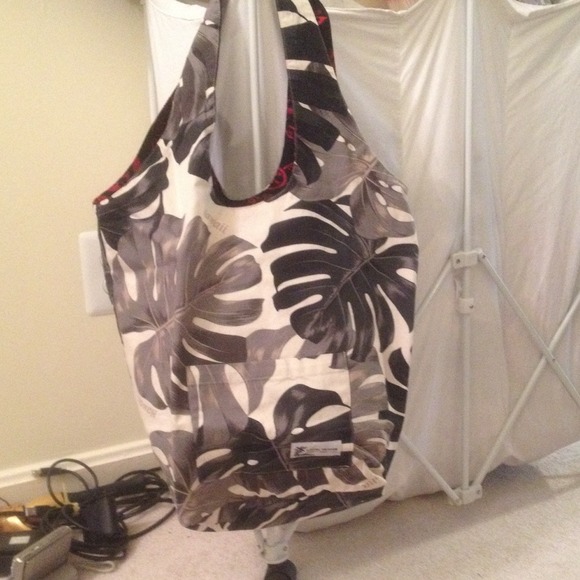 Reversible canvas bag from Hawaii