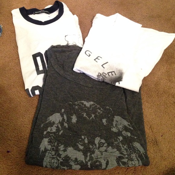Three Brandy Melville tees