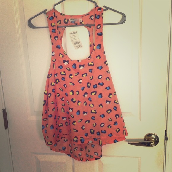 Leopard print summer shirt